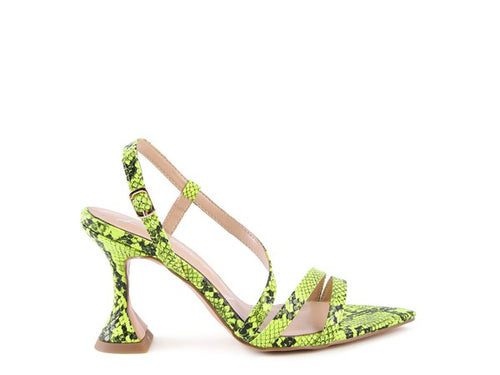 CHERRY TART Opulent Python Elegance Heels