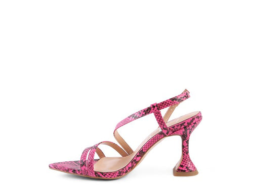 CHERRY TART Opulent Python Elegance Heels