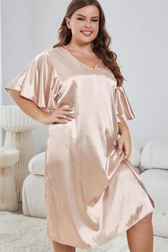 Fluttering Elegance Nightgown - Embrace Nighttime Magic