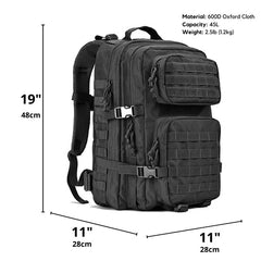 45L Military Tactical Backpack, A Brave Must-Have