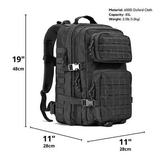 45L Military Tactical Backpack, A Brave Must-Have