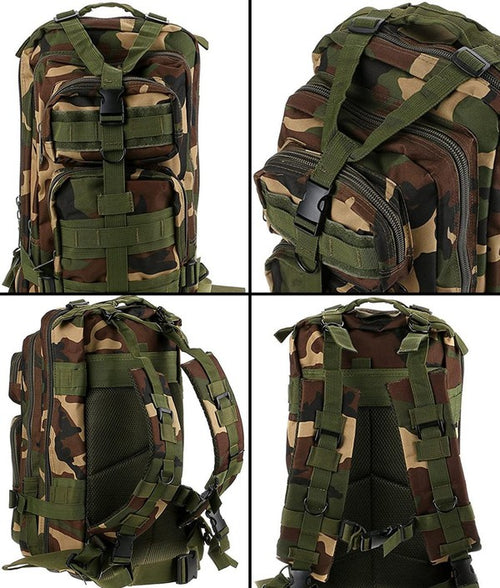 Tactical Military 25L MOLLE Backpack: Adventure's Finest.