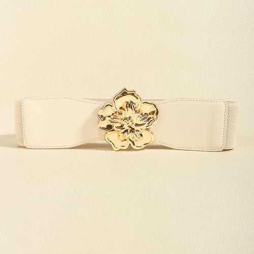 Alloy Flower Buckle: A Serenade to Elegance