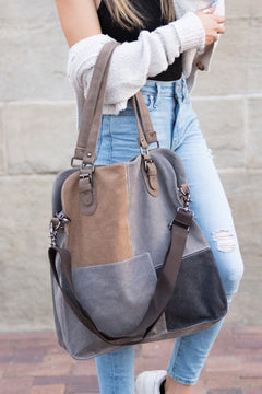 Refined Colourblock Messenger Bag for Thee 🎩