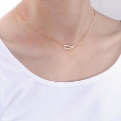 Eternal Elegance: 18K Gold Luxury Necklace