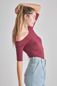 Enchanting Elegance Off-the-Shoulder Top