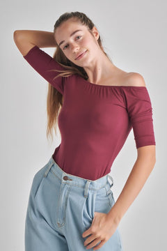 Enchanting Elegance Off-the-Shoulder Top