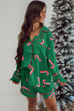 Candy Cane Dreamland Pajama Set