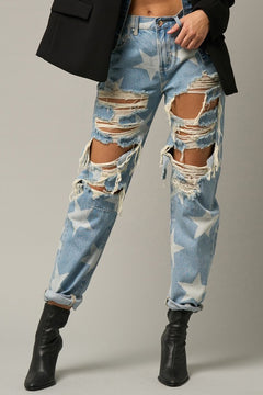 Light Up Your Style with Starry Jeans!