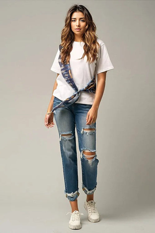 Comfy Boyfriend Jeans: Effortless Chic & Comfortable! 🌟