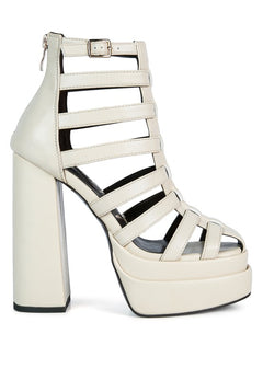 Divine Elegance: Rielle High Platform Sandal