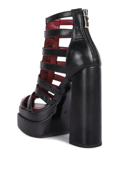 Divine Elegance: Rielle High Platform Sandal