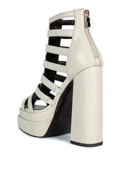 Divine Elegance: Rielle High Platform Sandal