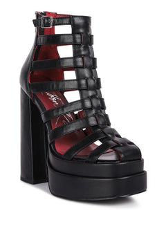 Divine Elegance: Rielle High Platform Sandal