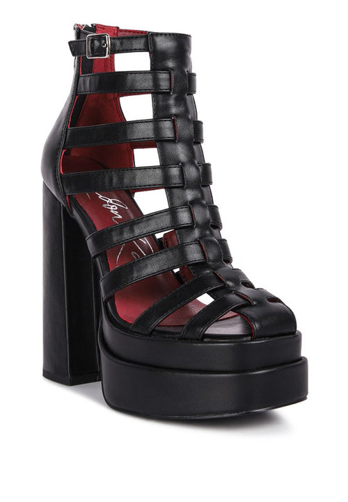 Divine Elegance: Rielle High Platform Sandal