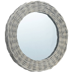 Luxury Rattan Mirror: Elegance by vidaXL 🎭