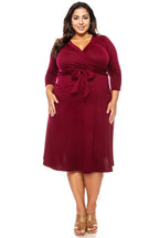 Enchanted Romance Wrap Dress: Curves of Grace.