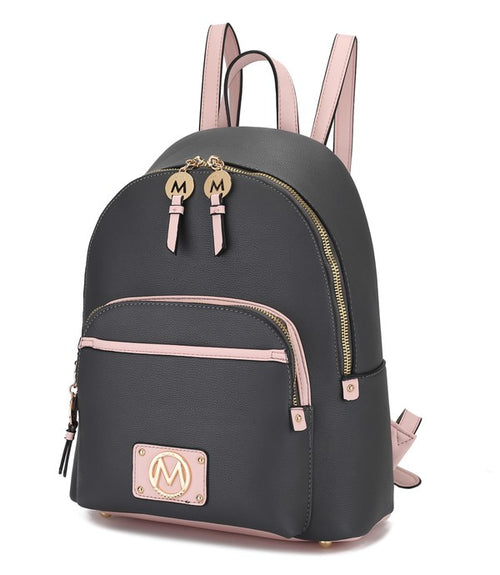 MKF Collection Alice: Gold Embellished Backpack