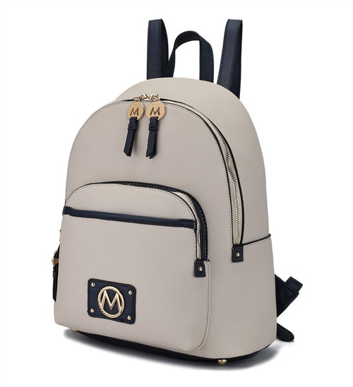 MKF Collection Alice: Gold Embellished Backpack