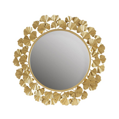 Martha Stewart Eden Gold: Opulent Ginkgo Mirror