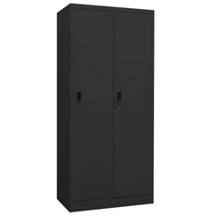 vidaXL Steel Wardrobe: Fashionable Elegance at Home