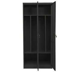 vidaXL Steel Wardrobe: Fashionable Elegance at Home