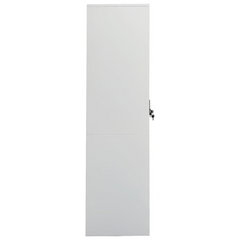 vidaXL Wardrobe Light Gray 31.5"x19.7"x70.9" Steel