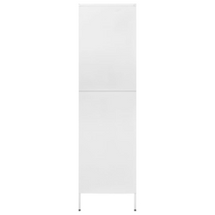 The White Steel Wardrobe: Elegance Resplendent