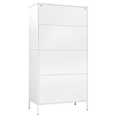 The White Steel Wardrobe: Elegance Resplendent