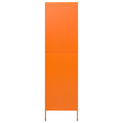 Orange Steel Wardrobe: A Glamorous Organisational Masterpiece