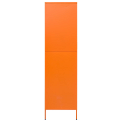 Orange Steel Wardrobe: A Glamorous Organisational Masterpiece