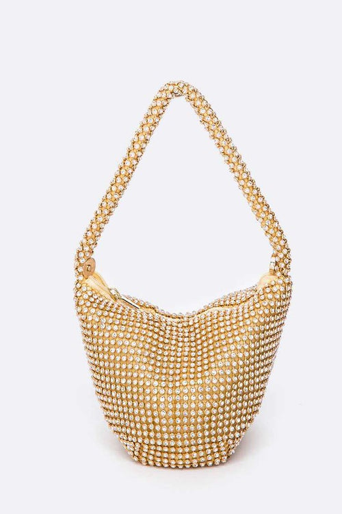 Rhinestone Mesh Swing Bag: An Elegant Accessory