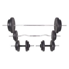 vidaXL 198.4 lb Barbell: Fitness's Noble Companion