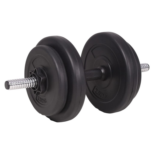 vidaXL 198.4 lb Barbell: Fitness's Noble Companion