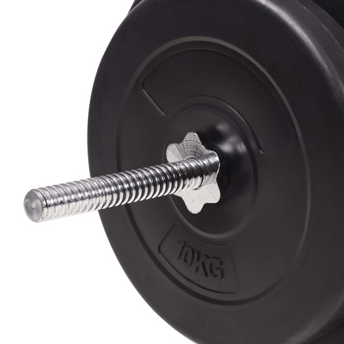 vidaXL 198.4 lb Barbell: Fitness's Noble Companion