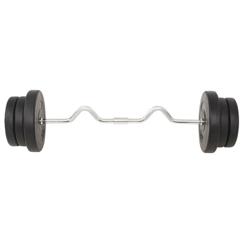 The Regal 132.3 lb Barbell & Dumbbell Set