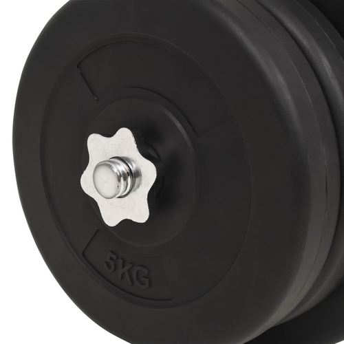 The Regal 132.3 lb Barbell & Dumbbell Set