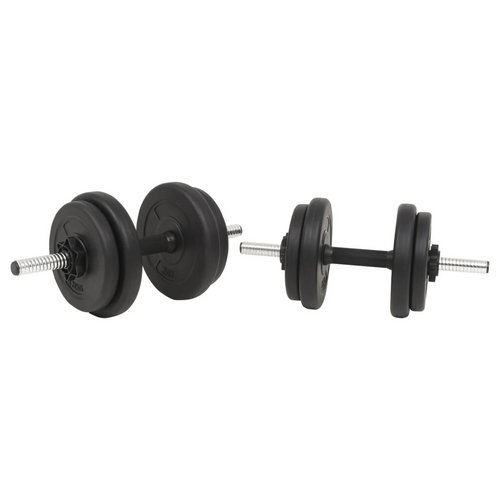 vidaXL Deluxe Barbell & Dumbbell Set: Muscle Elegance