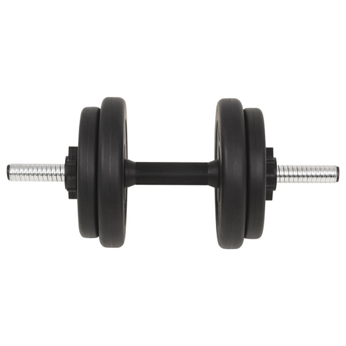 vidaXL Deluxe Barbell & Dumbbell Set: Muscle Elegance