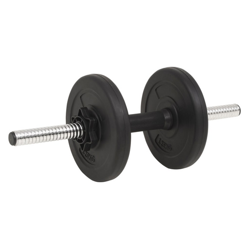 vidaXL Deluxe Barbell & Dumbbell Set: Muscle Elegance