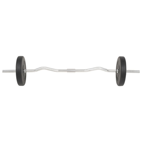 vidaXL Deluxe Barbell & Dumbbell Set: Muscle Elegance