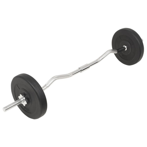 vidaXL Deluxe Barbell & Dumbbell Set: Muscle Elegance