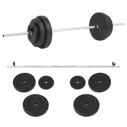 vidaXL Ultimate Home Gym Barbell Set: A Masterpiece