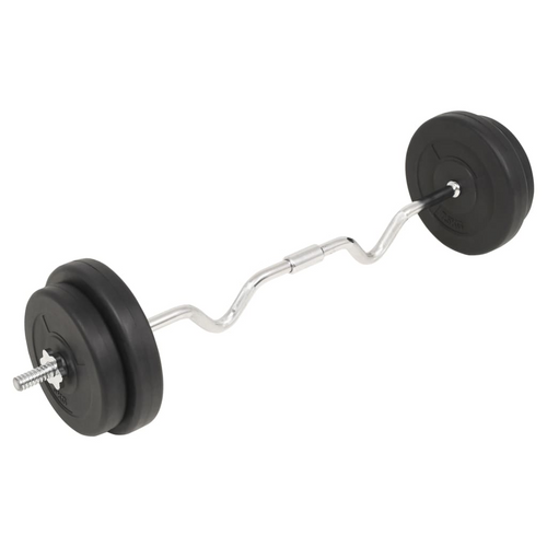 vidaXL Barbell Set: A Luxurious Strength Ensemble