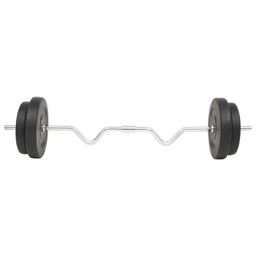 vidaXL Barbell Set: A Luxurious Strength Ensemble