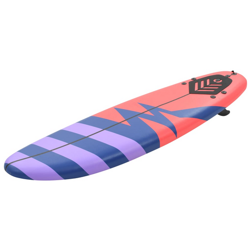 The Elegant Stripe Surfboard: An Aquaticmasterpiece.