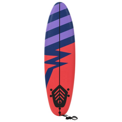 The Elegant Stripe Surfboard: An Aquaticmasterpiece.