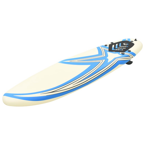 vidaXL Luxurious Star Design Surfboard for Beginners