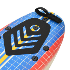 vidaXL Ultimate Mosaic Surfboard: Ride Waves Majestically