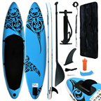 vidaXL Deluxe Inflatable SUP Set: Elegance Afloat